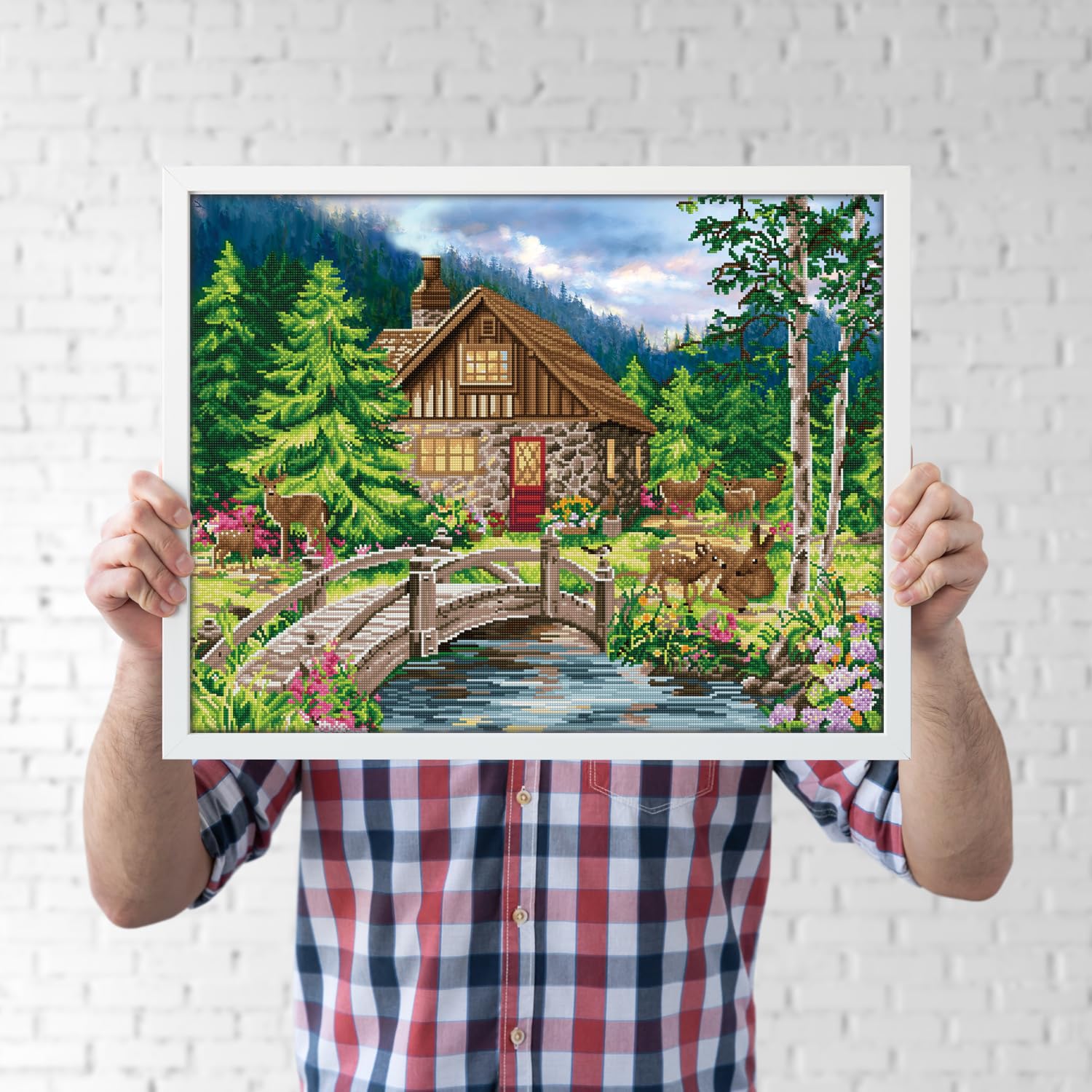 ダイヤモンドアートクラブ Springtime Cottage Springtime Cottage – Diamond Art Club